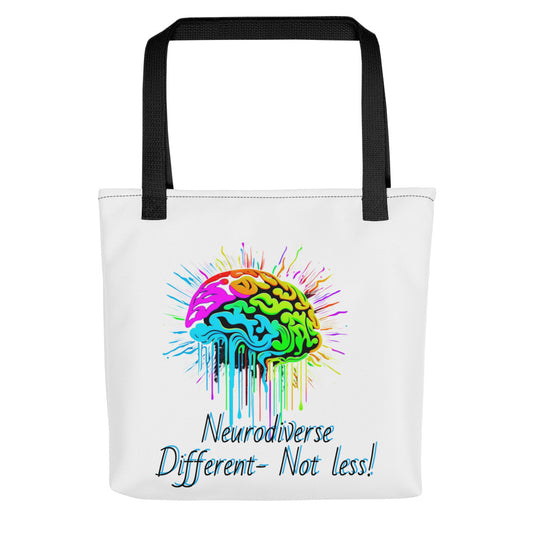 Colorful Neurodiverse Tote bag