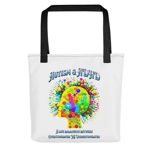 Creative Autism & ADHD minds Tote bag