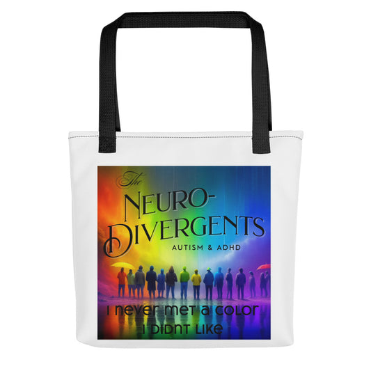 Rainbow Neurodivergents Tote bag