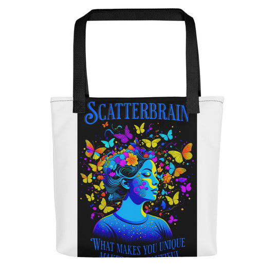 Miss Scatterbrain Tote bag