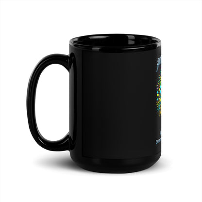 Autism & ADHD creative minds Black Glossy Mug