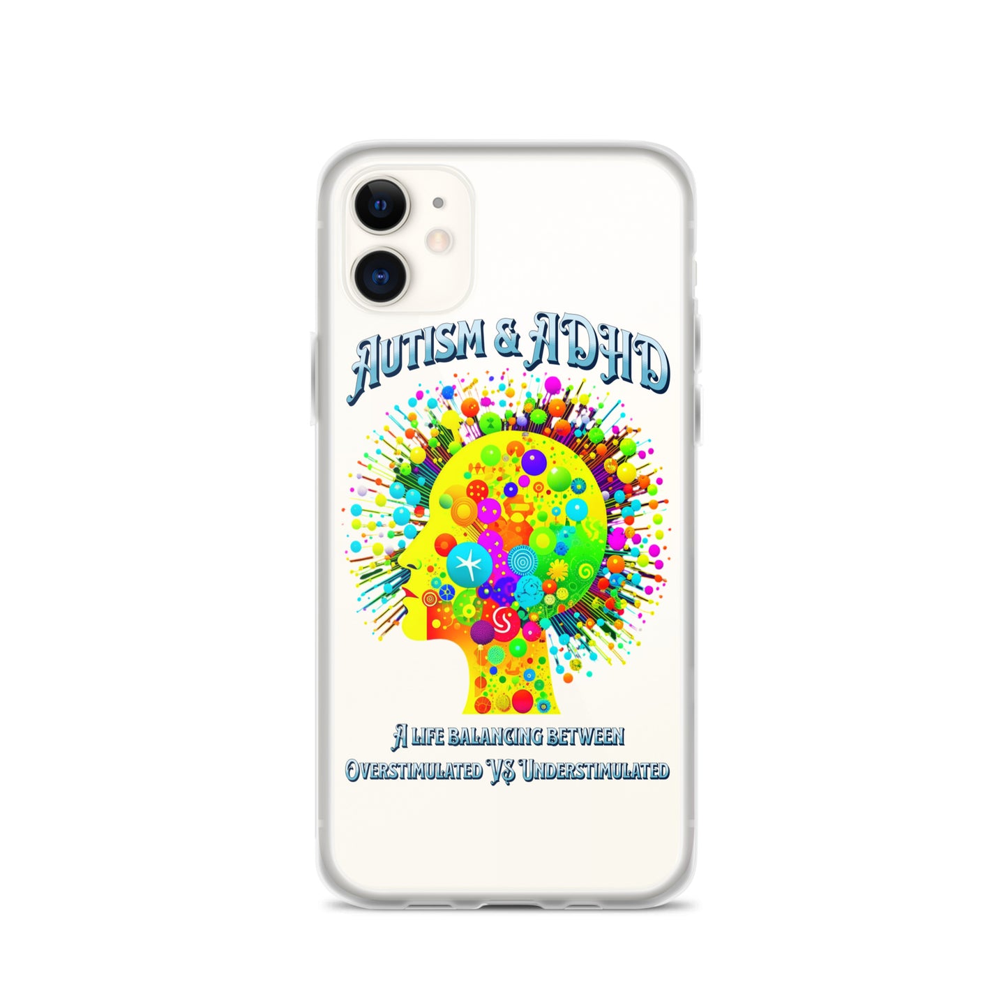 Autism & ADHD creative Brians Clear Case for iPhone®