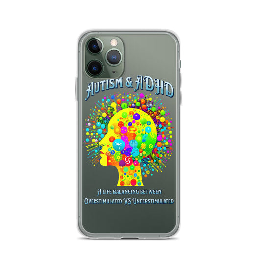 Autism & ADHD creative Brians Clear Case for iPhone®