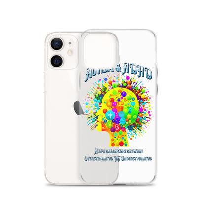 Autism & ADHD creative Brians Clear Case for iPhone®