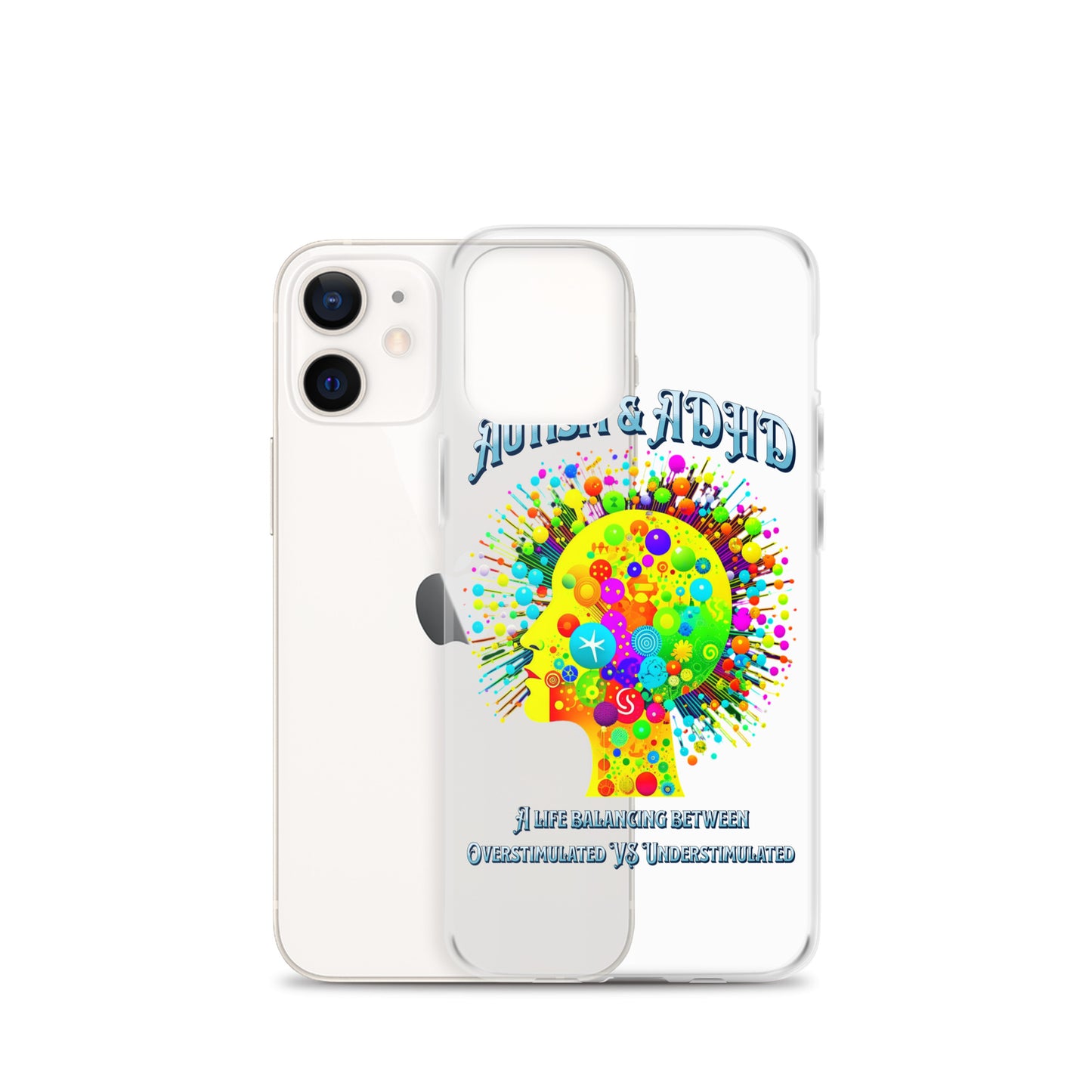 Autism & ADHD creative Brians Clear Case for iPhone®