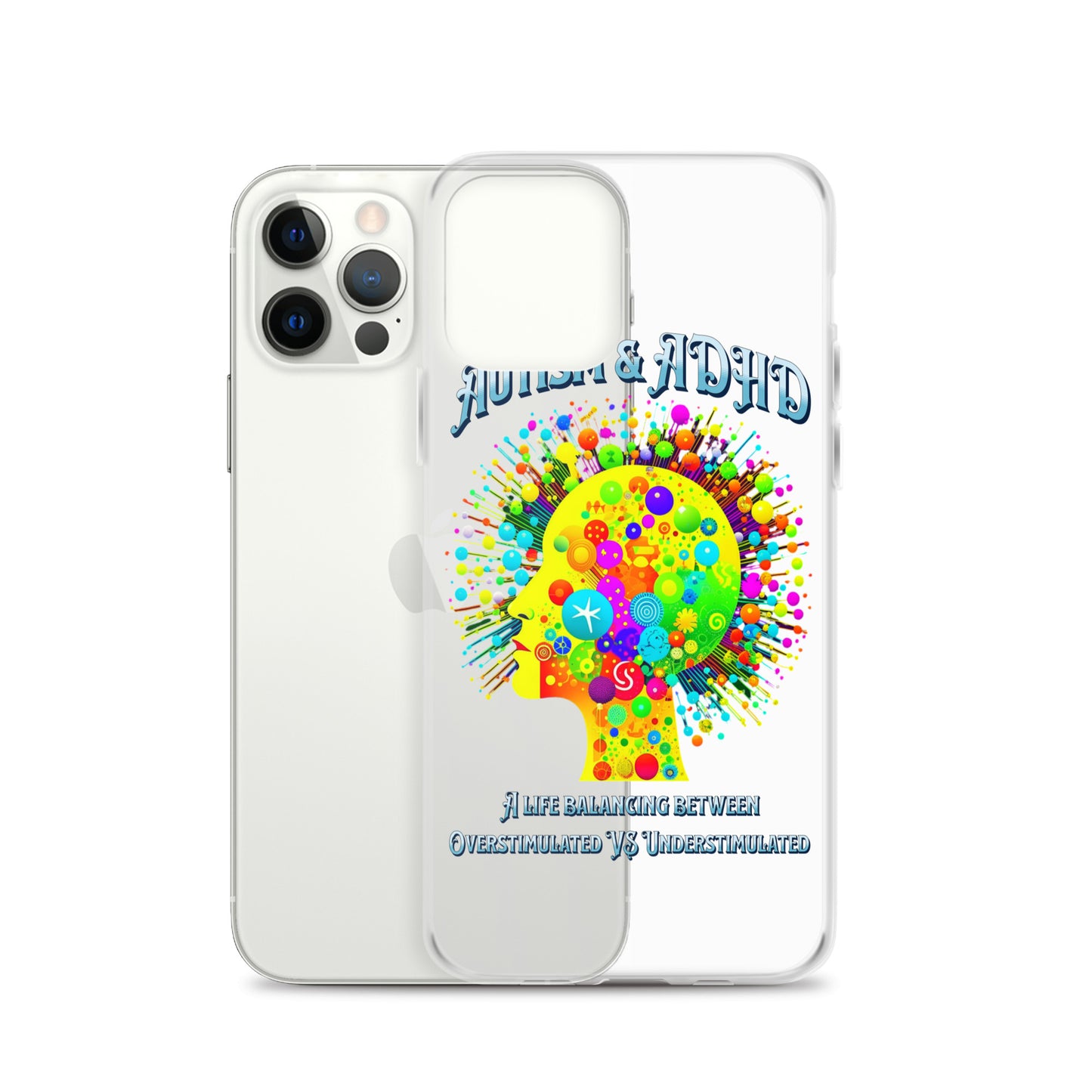 Autism & ADHD creative Brians Clear Case for iPhone®