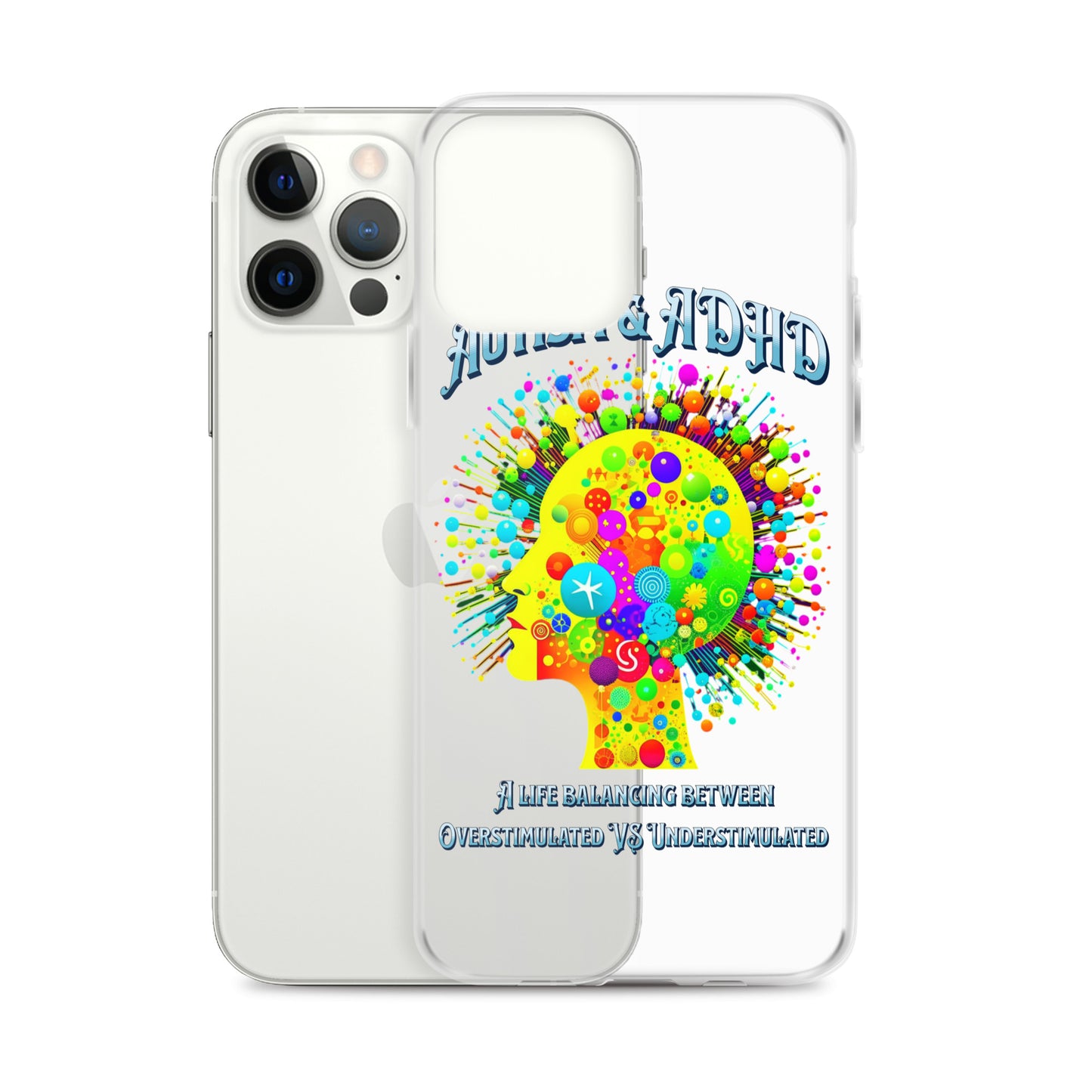 Autism & ADHD creative Brians Clear Case for iPhone®