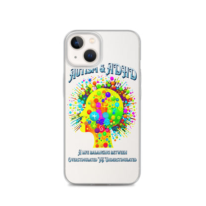 Autism & ADHD creative Brians Clear Case for iPhone®