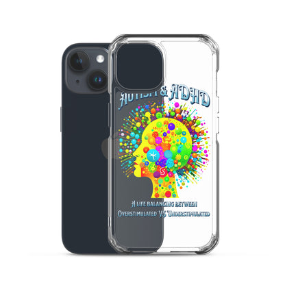 Autism & ADHD creative Brians Clear Case for iPhone®