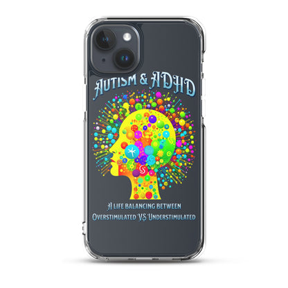 Autism & ADHD creative Brians Clear Case for iPhone®