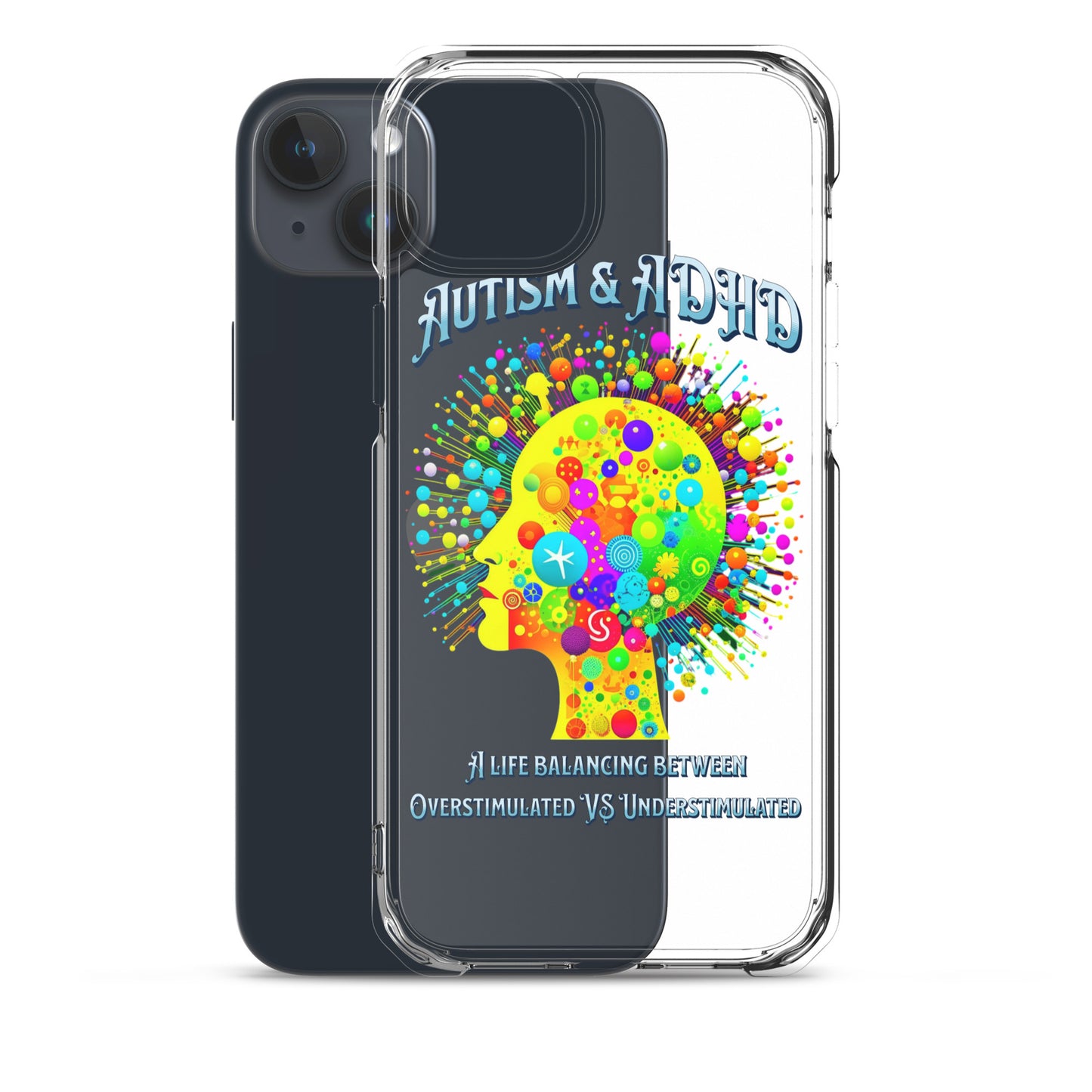 Autism & ADHD creative Brians Clear Case for iPhone®