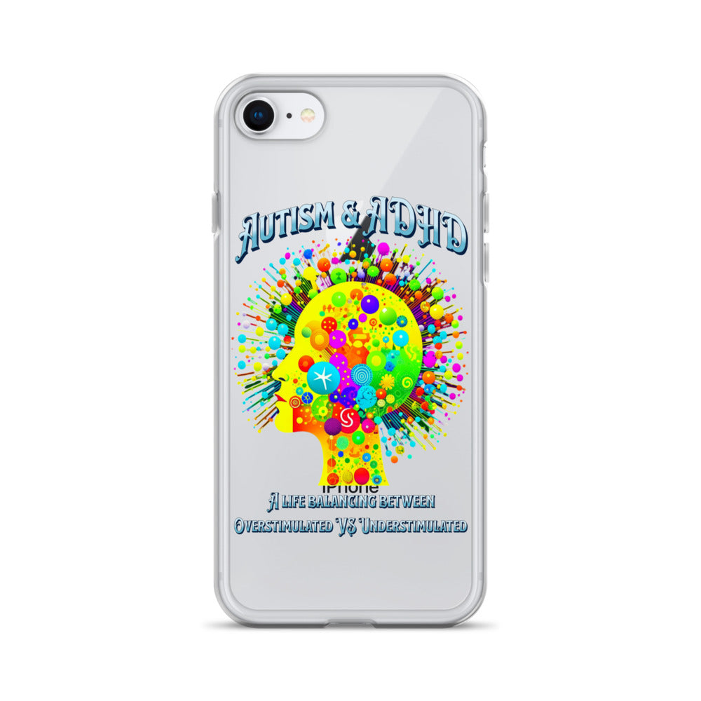 Autism & ADHD creative Brians Clear Case for iPhone®