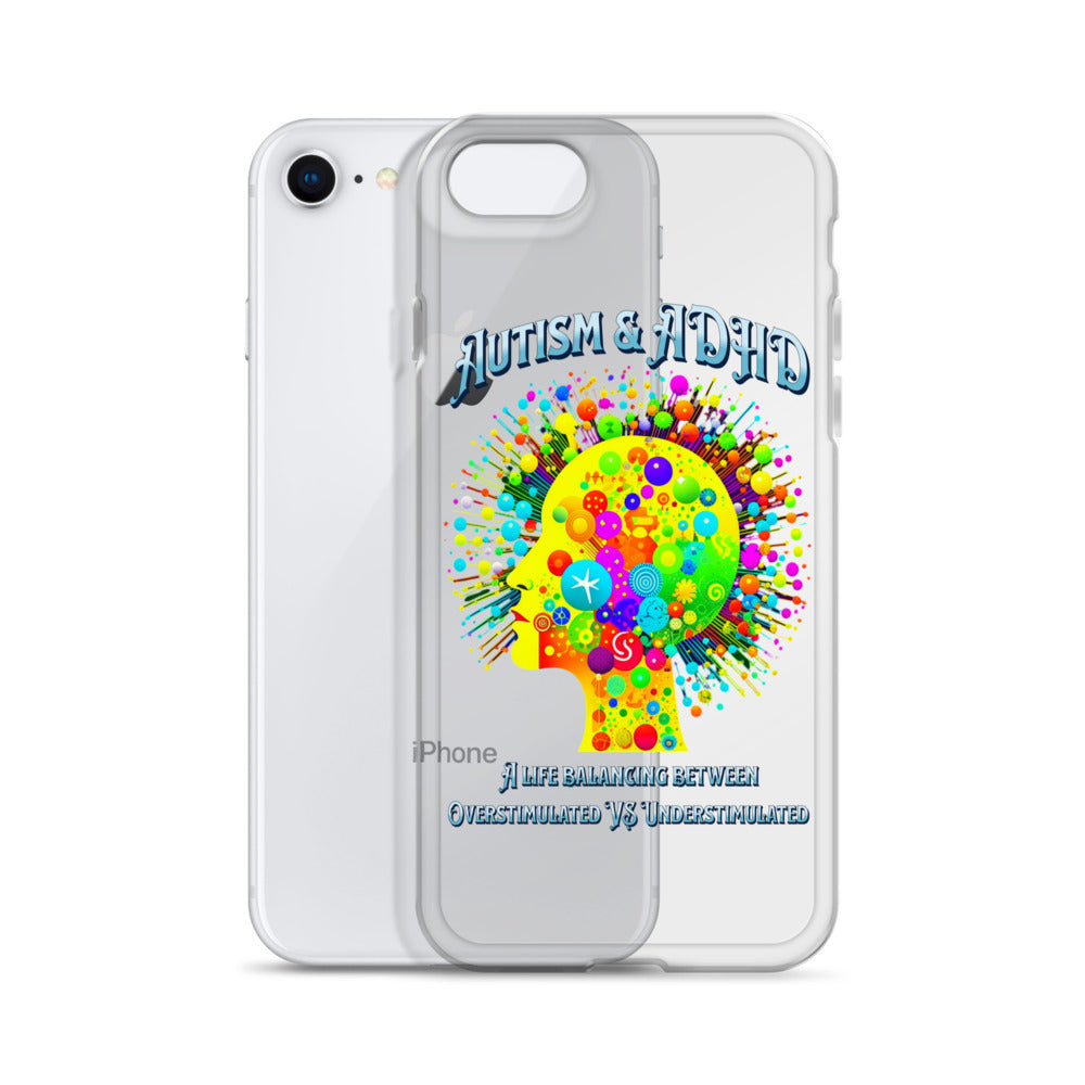 Autism & ADHD creative Brians Clear Case for iPhone®