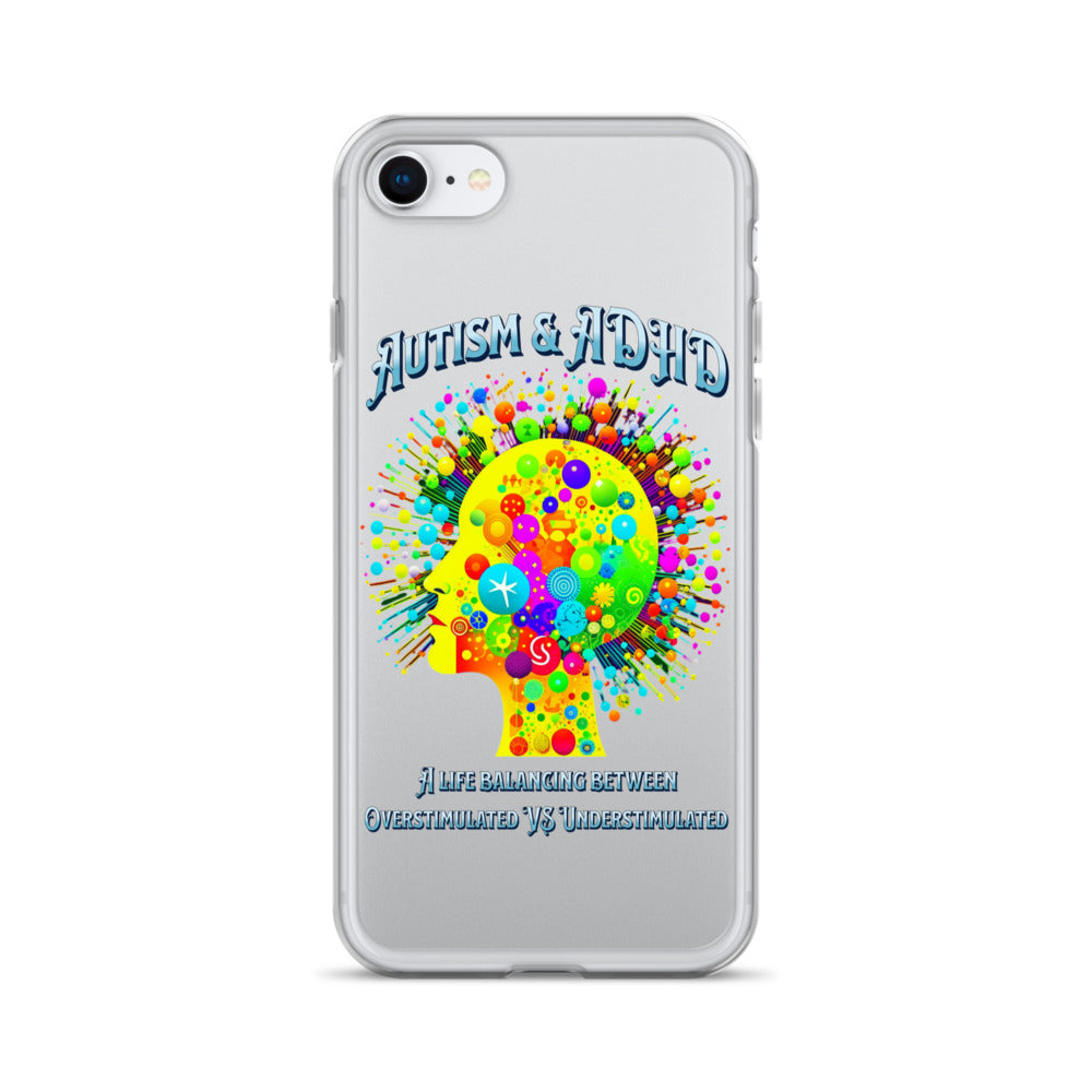 Autism & ADHD creative Brians Clear Case for iPhone®