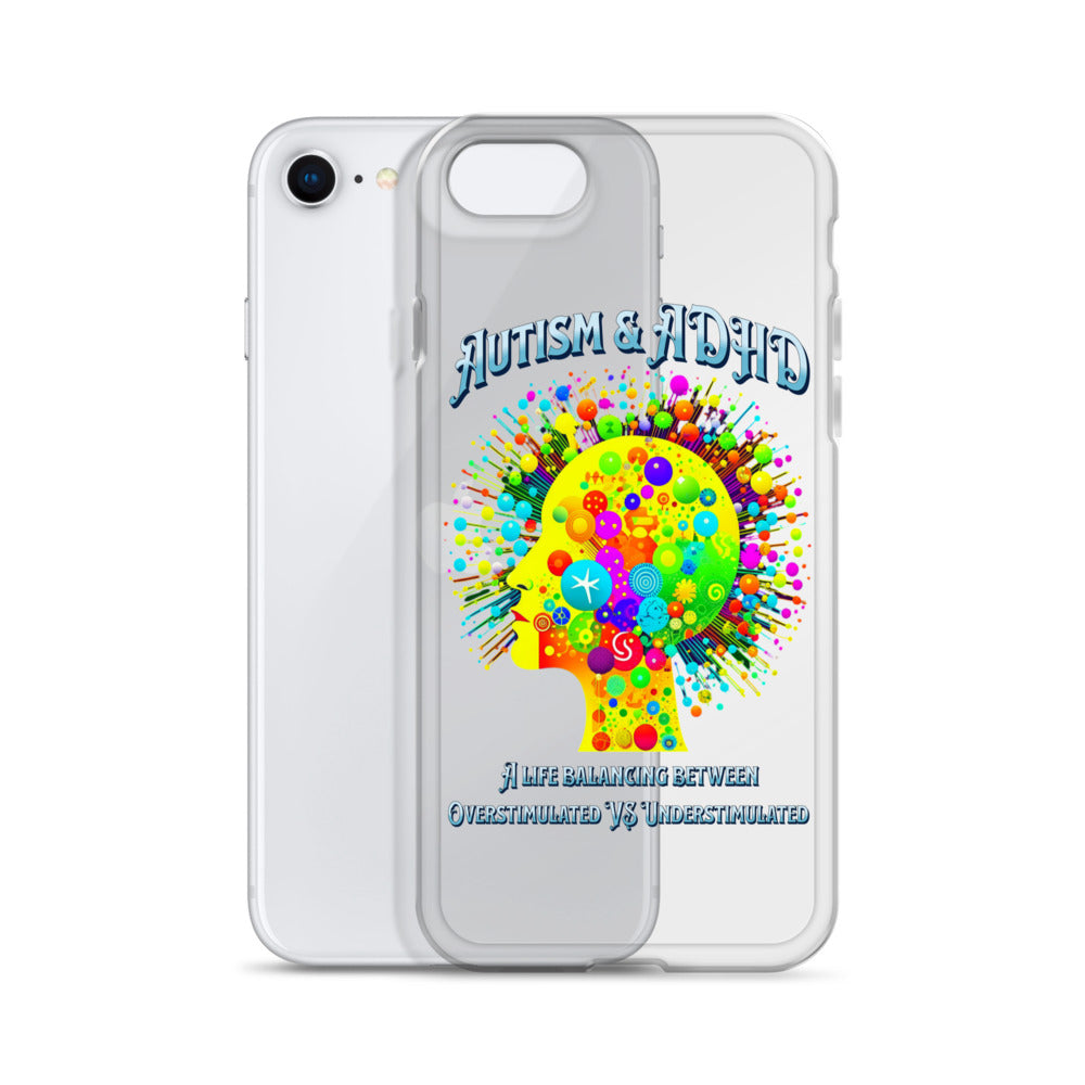 Autism & ADHD creative Brians Clear Case for iPhone®