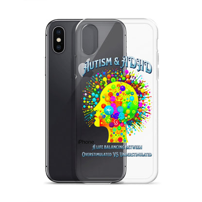 Autism & ADHD creative Brians Clear Case for iPhone®