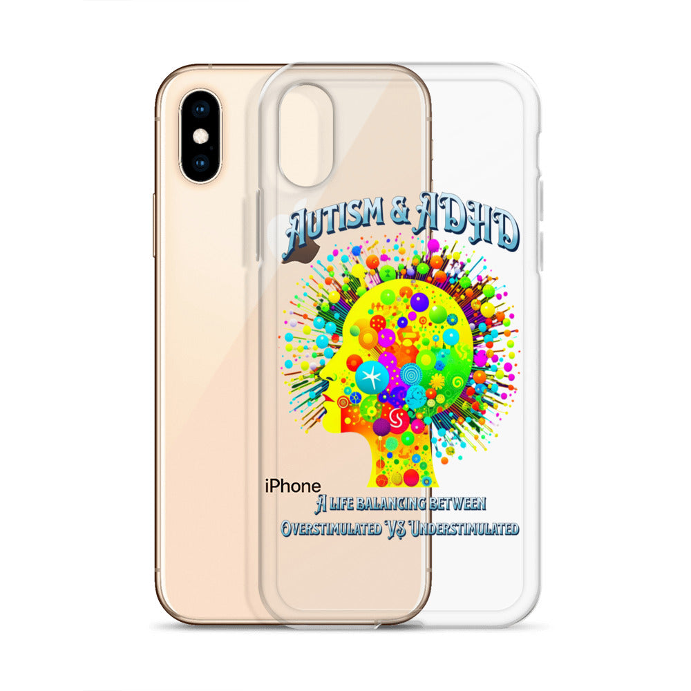 Autism & ADHD creative Brians Clear Case for iPhone®