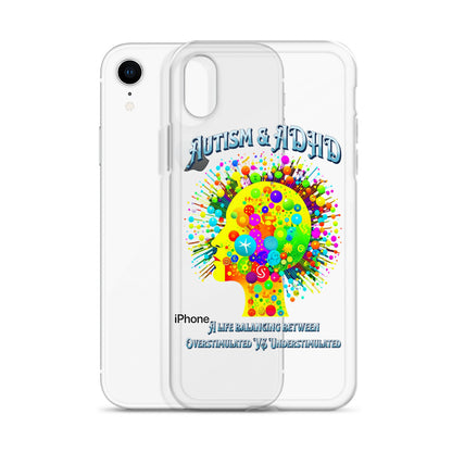 Autism & ADHD creative Brians Clear Case for iPhone®