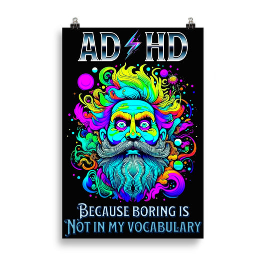 Powerful ADHD Poster