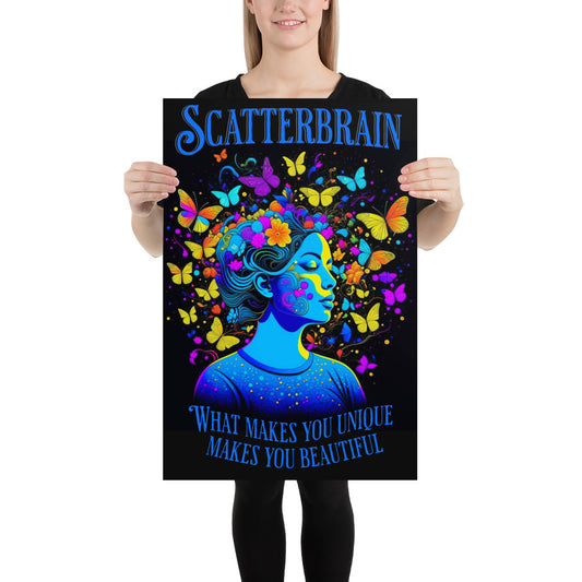 Miss Scatterbrain Big Poster 20"x30"