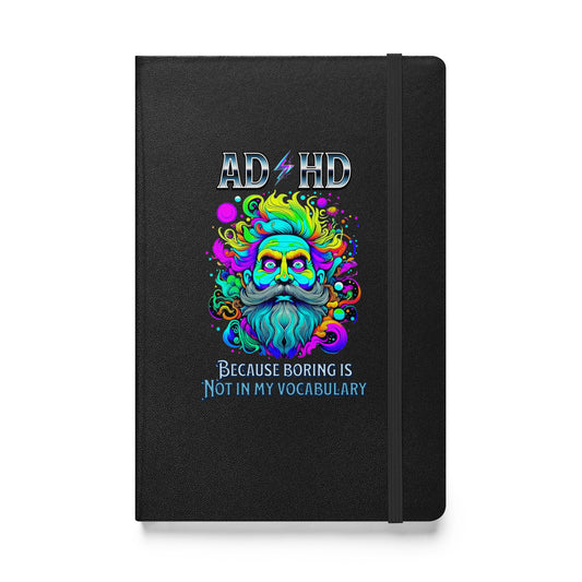 Powerful ADHD Hardcover bound notebook