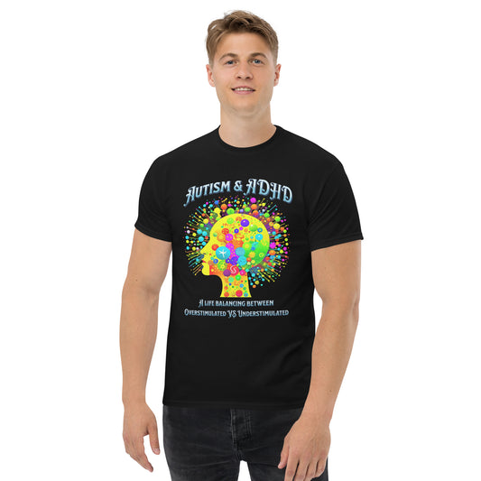 Autism & ADHD creative minds Men’s Classic Tee | Gildan