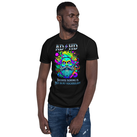 Powerfull ADHD statement Short-Sleeve Unisex T-Shirt