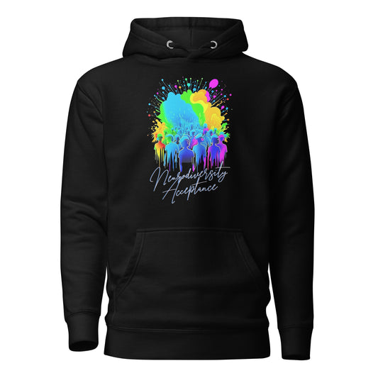 Neurodiversity Acceptance Unisex Premium Hoodie | Cotton Heritage