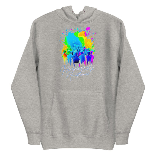 Neurodiversity Acceptance Unisex Premium Hoodie | Cotton Heritage