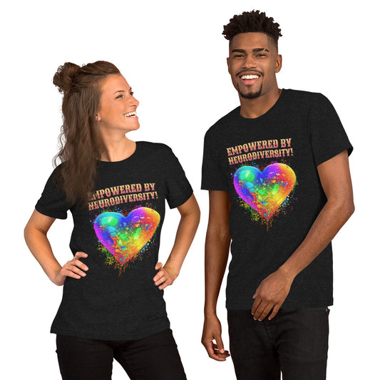 Empowered by neurodiversity Unisex Staple T-Shirt | Bella