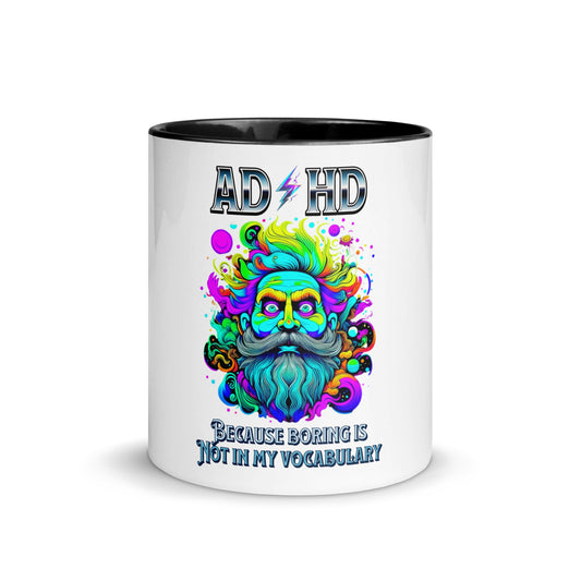 Powerful ADHD Mug with Color Inside