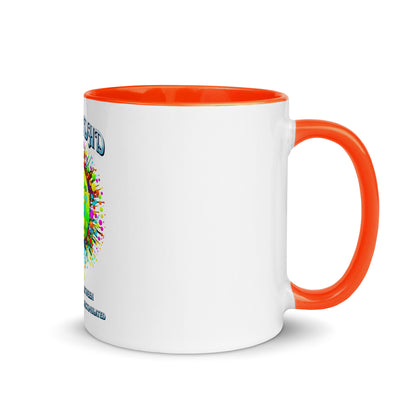 Autism & ADHD creative brains Mug with Color Inside