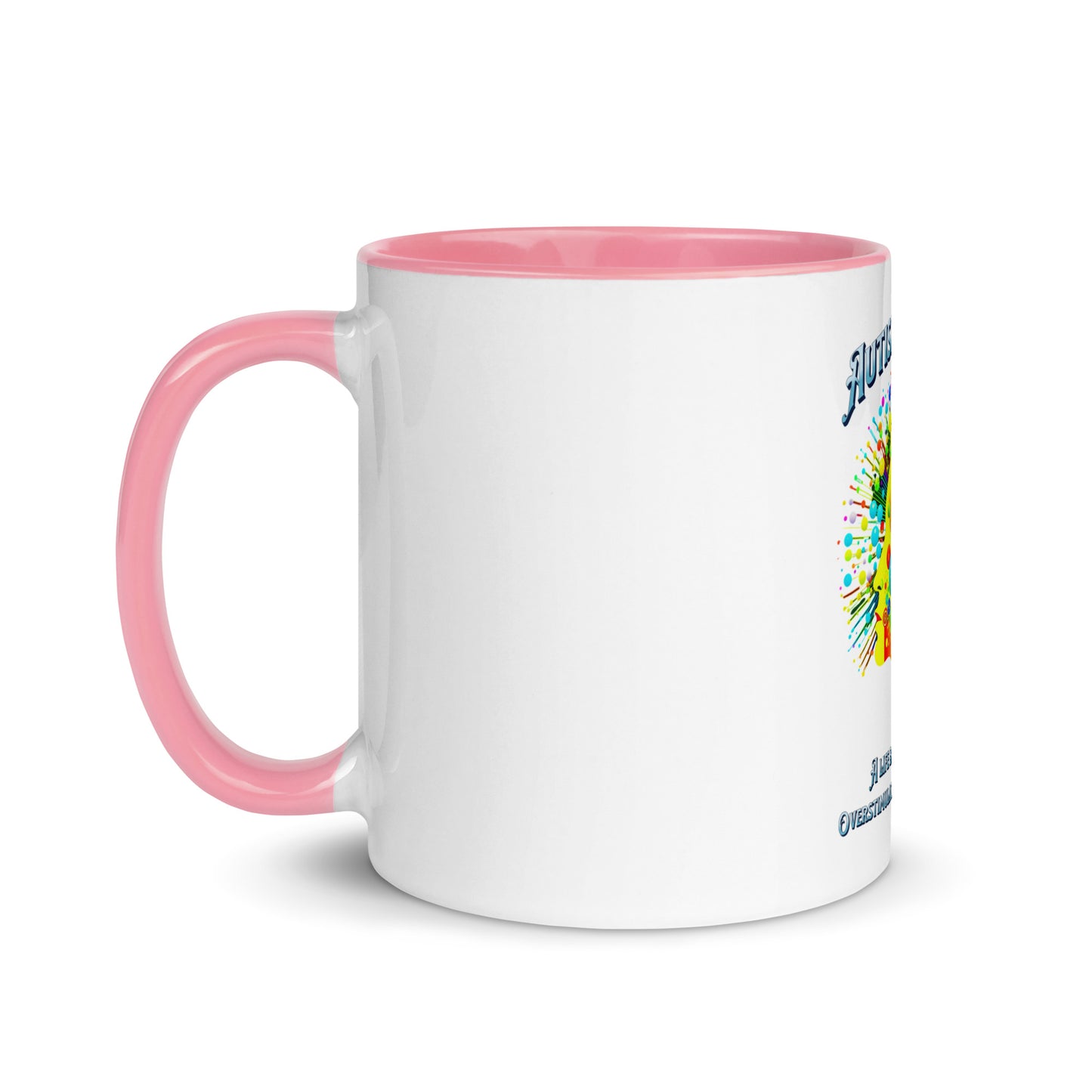 Autism & ADHD creative brains Mug with Color Inside