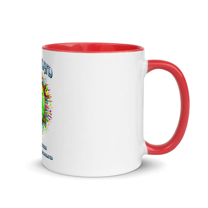 Autism & ADHD creative brains Mug with Color Inside